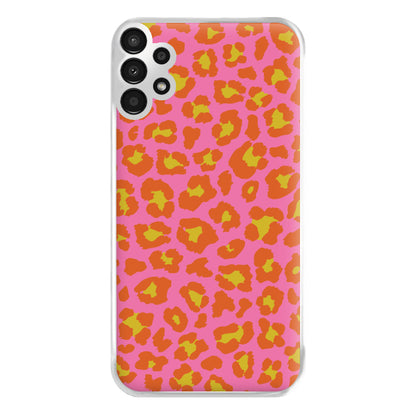Vibrant Cheetah Print Phone Case for Galaxy A13