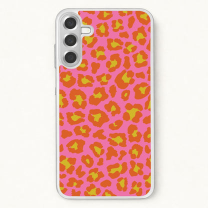 Vibrant Cheetah Print Phone Case for Galaxy A37