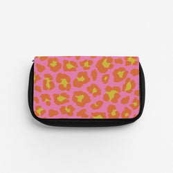 Vibrant Cheetah Print Pencil Case