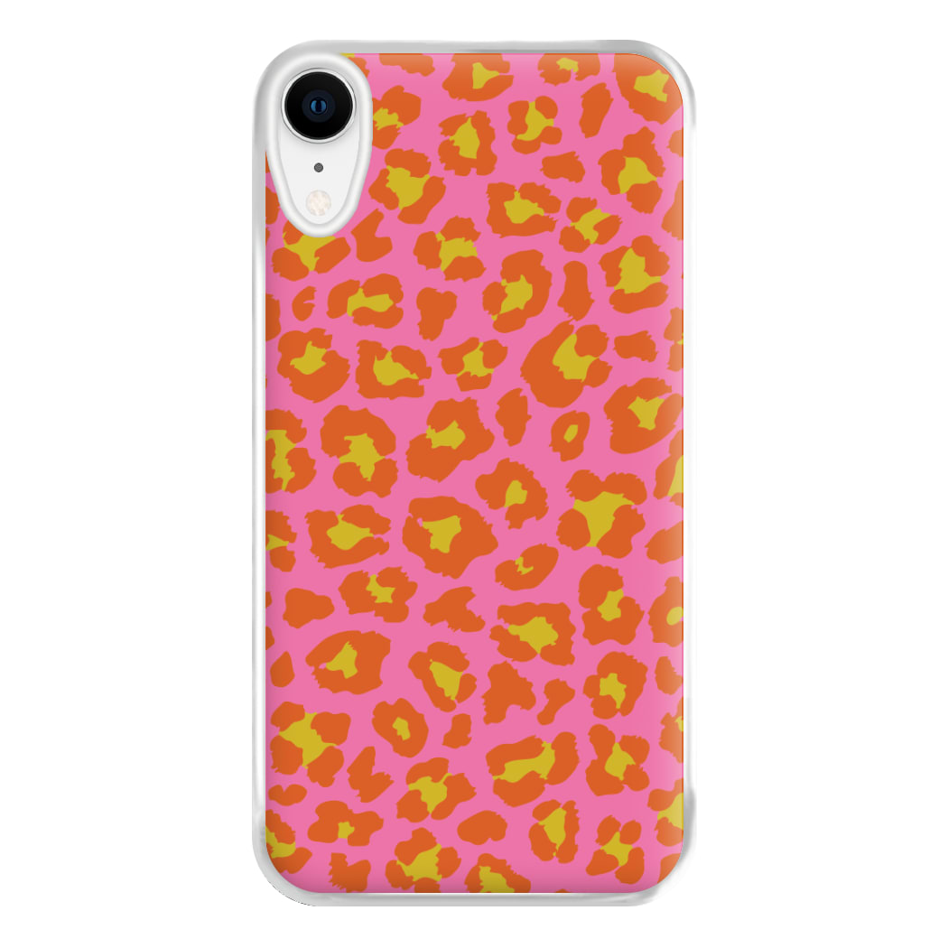 Vibrant Cheetah Print Phone Case for iPhone XR