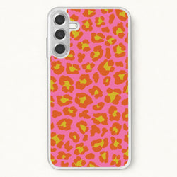 Vibrant Cheetah Print Phone Case for Galaxy A17