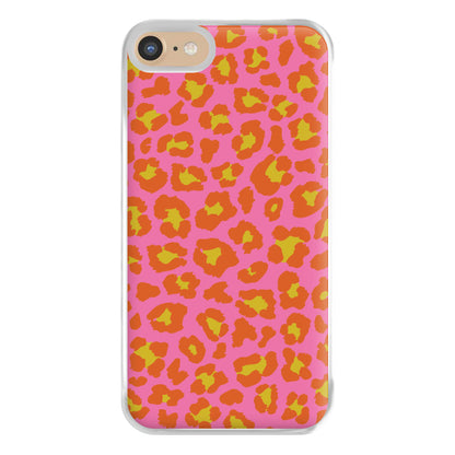 Vibrant Cheetah Print Phone Case for iPhone 6 / 7 / 8 / SE
