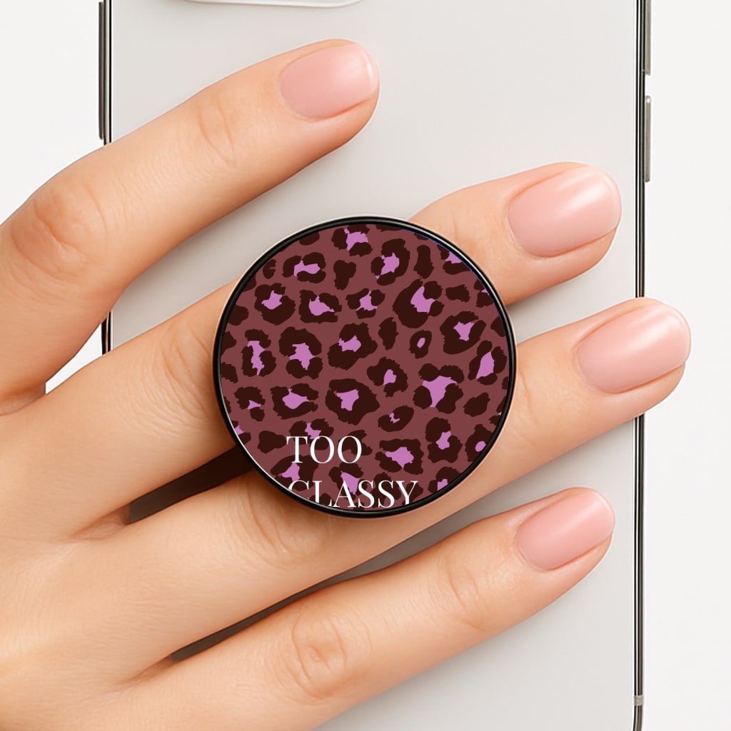 Too Classy Cheetah Print FunGrip