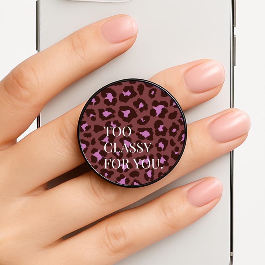 Too Classy Cheetah Print FunGrip
