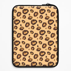 Watercolour Cheetah Print Laptop Sleeve