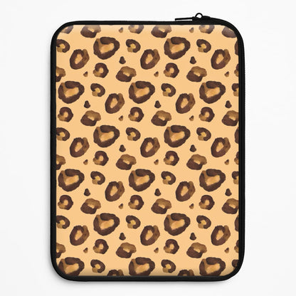 Watercolour Cheetah Print Universal Laptop Sleeve