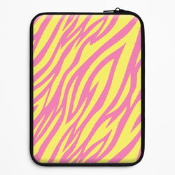 Neon Zebra Print Universal Laptop Sleeve