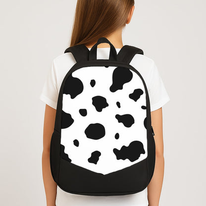 Cow Print 2 Large School Bag
