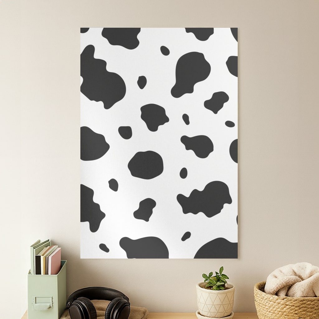 Cow Print 2 Poster