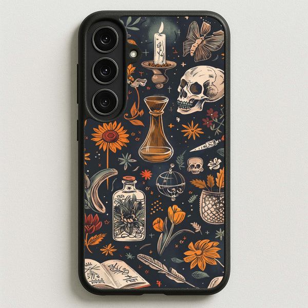 Apothecary Almanac Collage Phone Case - Galaxy S25FE / Standard