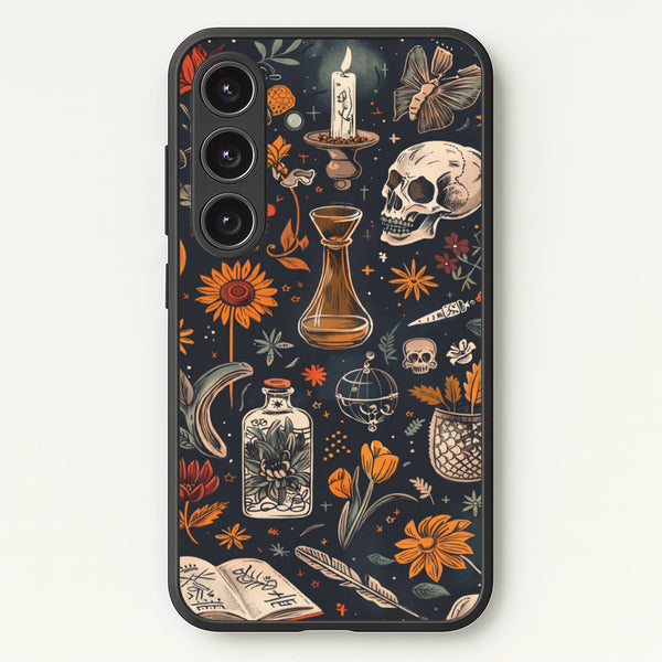Apothecary Almanac Collage Phone Case - Galaxy S24FE / Standard