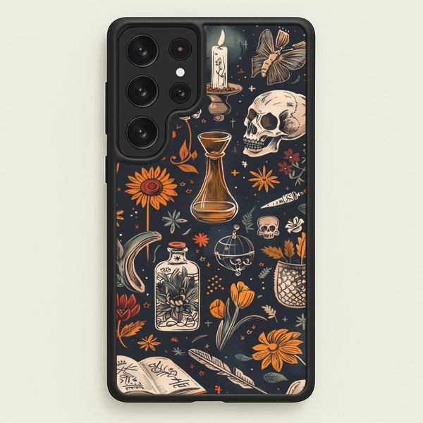 Apothecary Almanac Collage Phone Case - Galaxy S23 Ultra / Standard