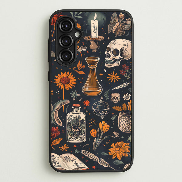 Apothecary Almanac Collage Phone Case - Galaxy A14 / Standard