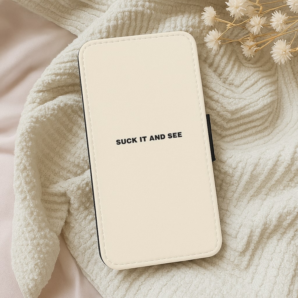 Suck It and See Flip Wallet Phone Case