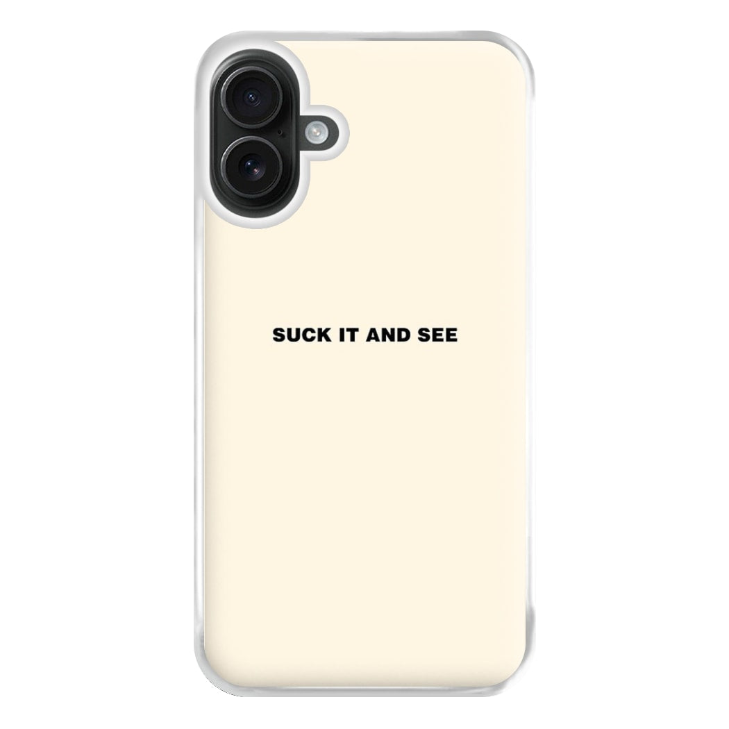 Suck It and See Phone Case for iPhone 16 Plus