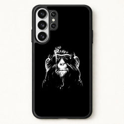 Smoking Monkey Phone Case for Galaxy S26 Ultra