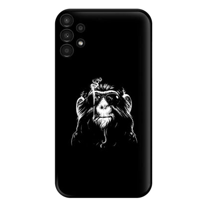 Smoking Monkey Phone Case for Galaxy A13