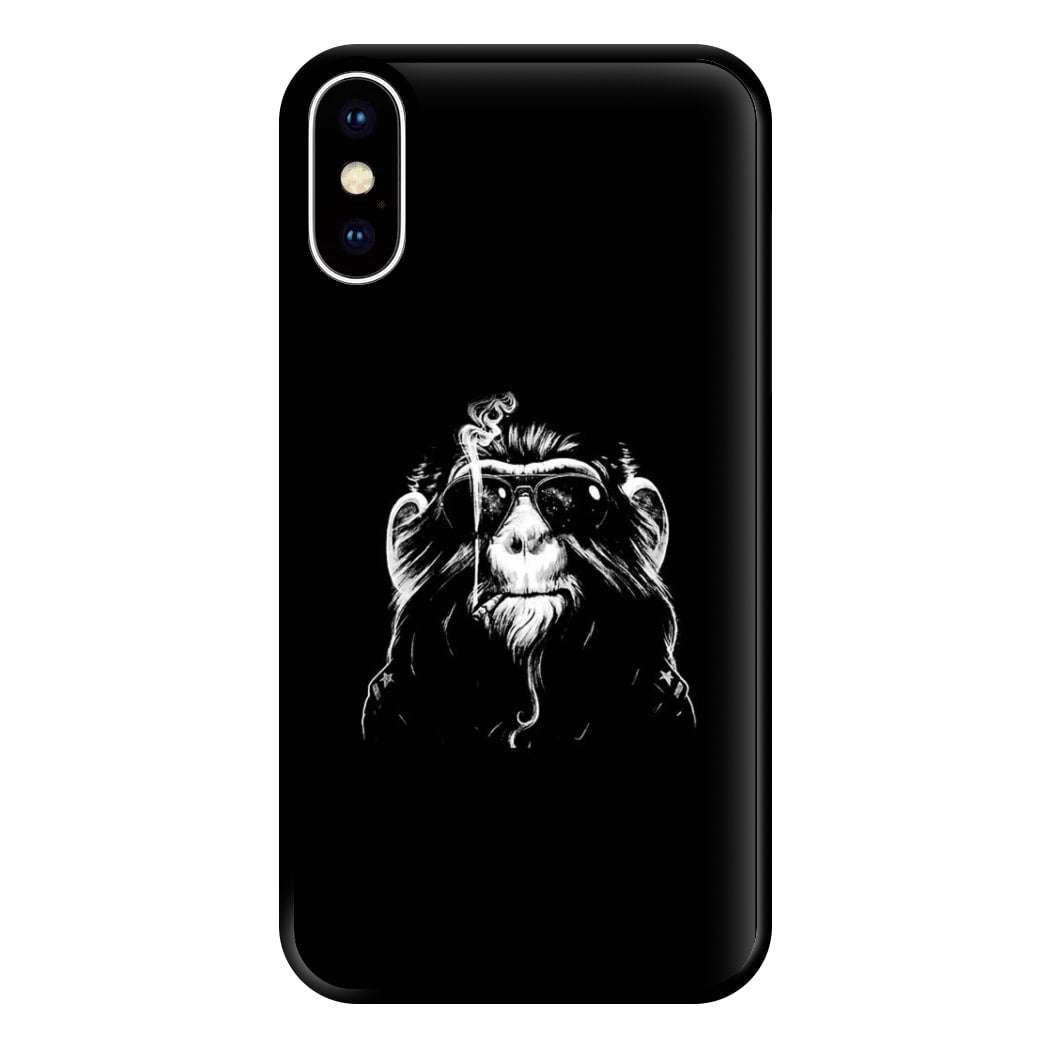 Smoking Monkey Phone Case for iPhone XS Max