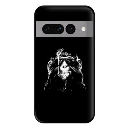 Smoking Monkey Phone Case for Google Pixel 7 Pro