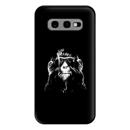 Smoking Monkey Phone Case for Galaxy S10e