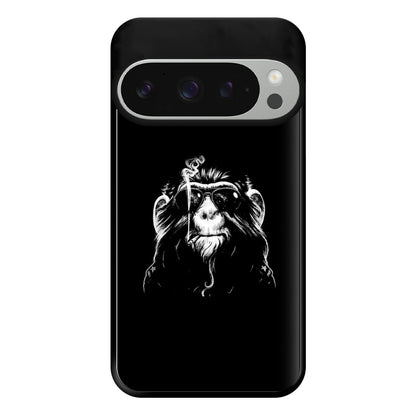 Smoking Monkey Phone Case for Google Pixel 9 Pro XL