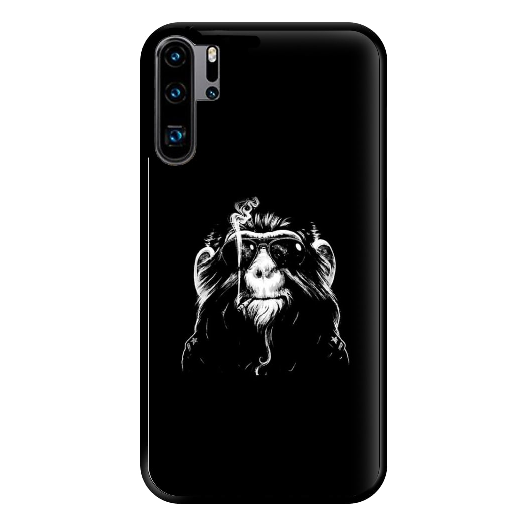 Smoking Monkey Phone Case for Huawei P30 Pro