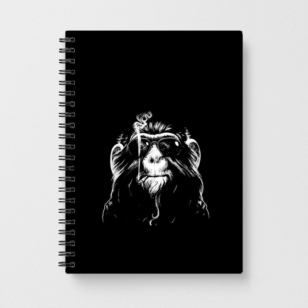 Smoking Monkey Notebook