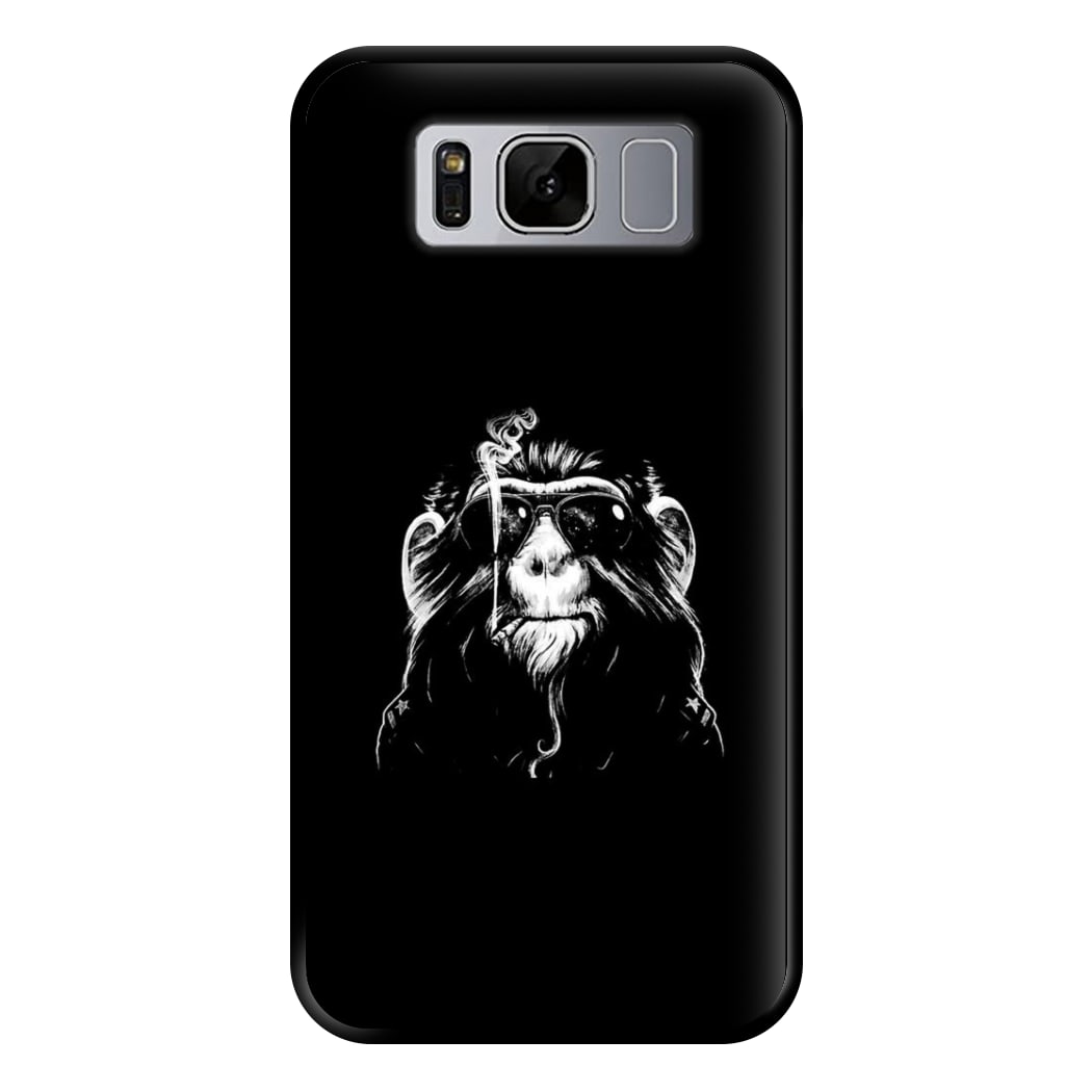 Smoking Monkey Phone Case for Galaxy S8 Plus