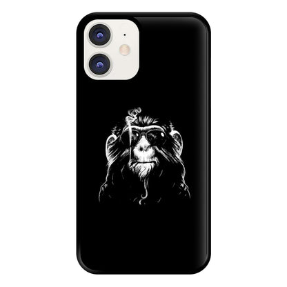 Smoking Monkey Phone Case for iPhone 12 / 12 Pro