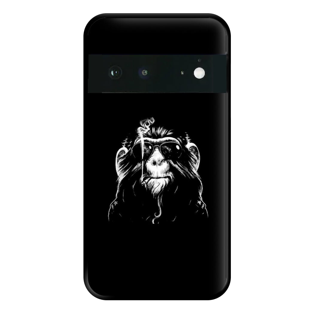 Smoking Monkey Phone Case for Google Pixel 6a