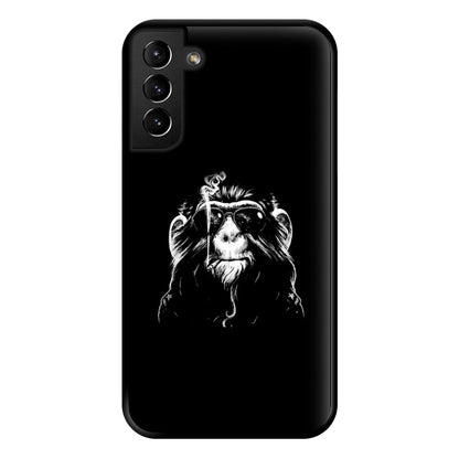 Smoking Monkey Phone Case for Galaxy S21 Plus