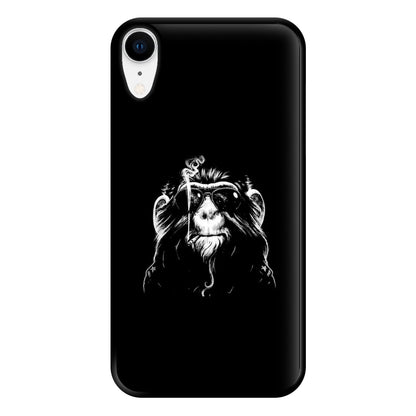 Smoking Monkey Phone Case for iPhone XR