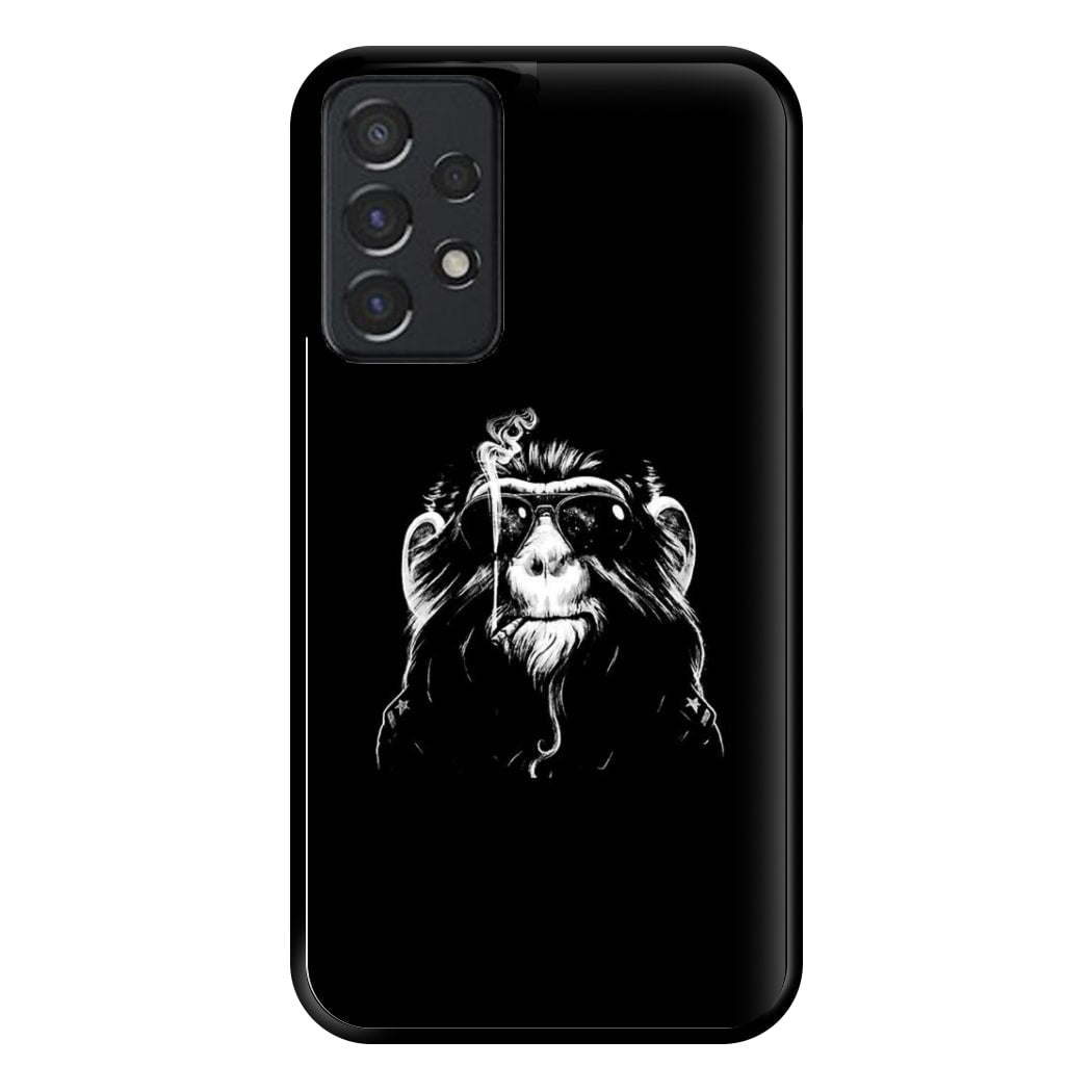 Smoking Monkey Phone Case for Galaxy A52 / A52s