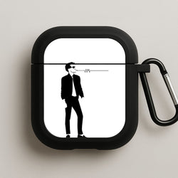 A Monkeys Silhouette AirPods Case
