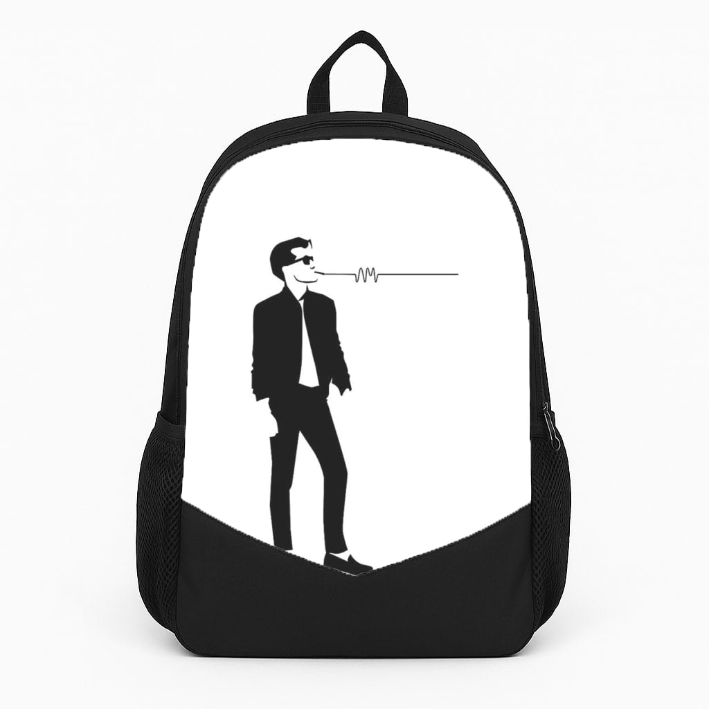 A Monkeys Silhouette Backpack