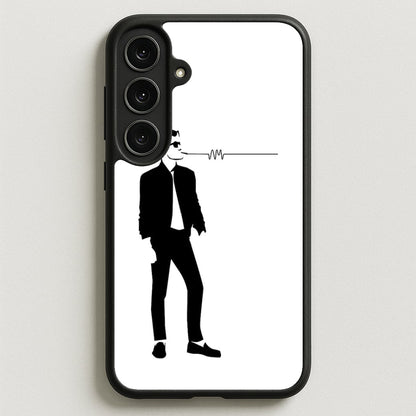 A Monkeys Silhouette Phone Case for Galaxy S25FE