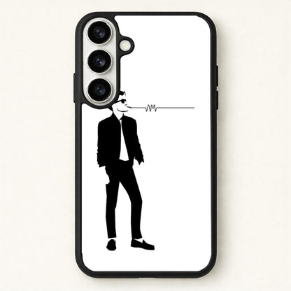 A Monkeys Silhouette Phone Case for Galaxy S26 Plus