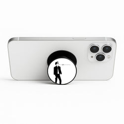 A Monkeys Silhouette Phone Stand