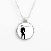 A Monkeys Silhouette Necklace 1