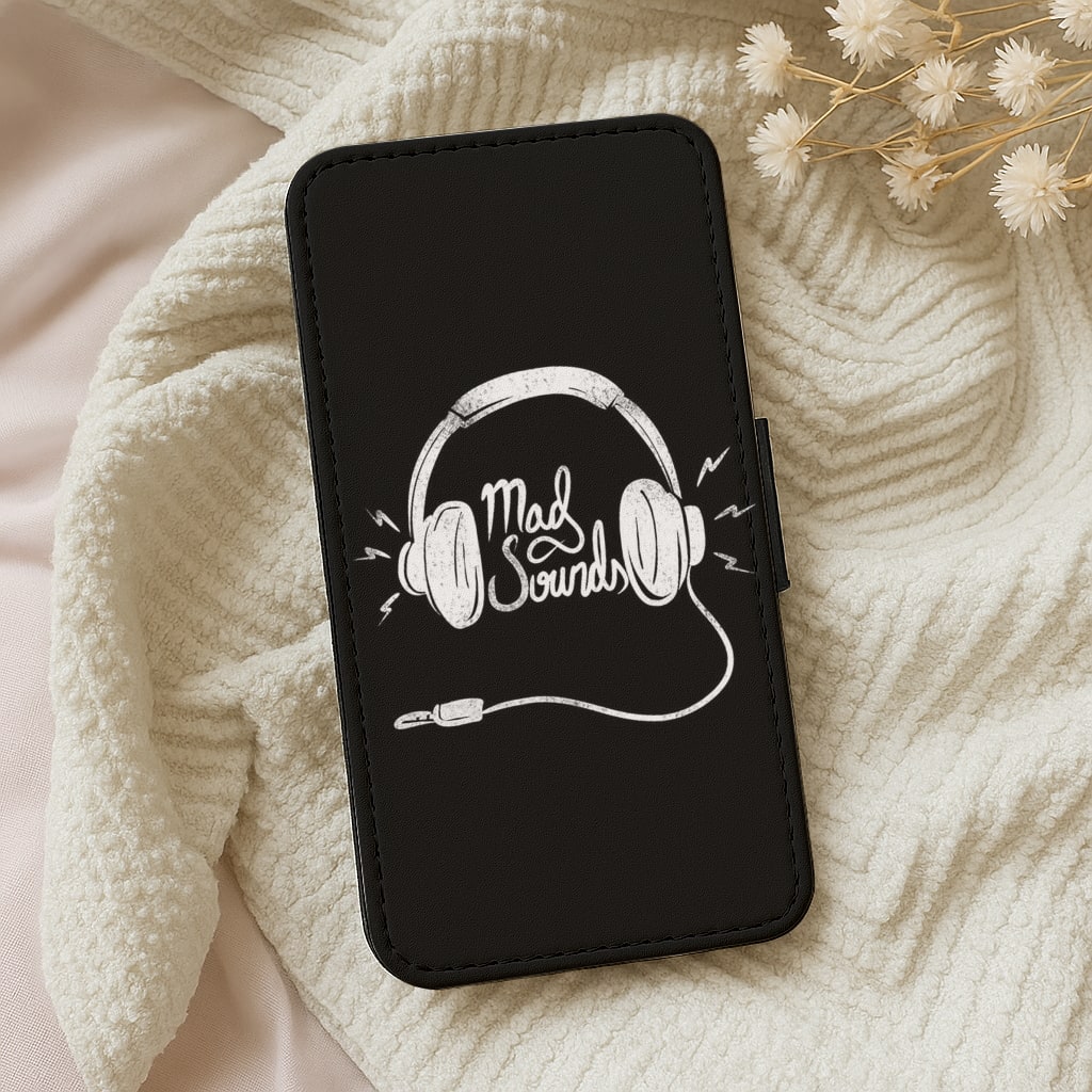 Mad Sounds Flip Wallet Phone Case
