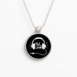 Mad Sounds Circle Necklace