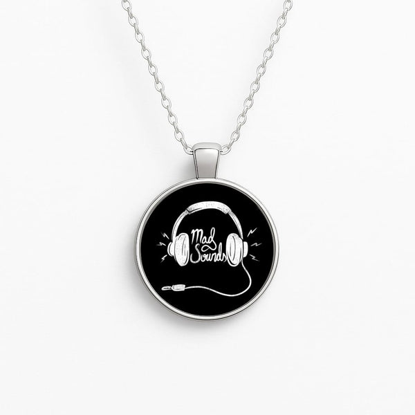 Mad Sounds Circle Necklace