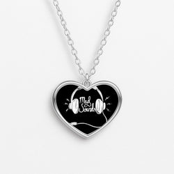 Mad Sounds Heart Necklace