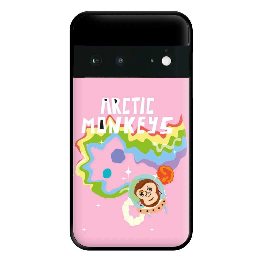 A Monkeys - Pink Phone Case for Google Pixel 6a