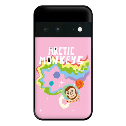 A Monkeys - Pink Phone Case for Google Pixel 6a