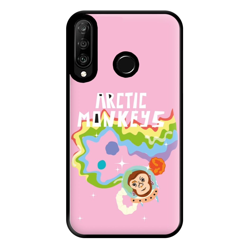 A Monkeys - Pink Phone Case for Huawei P30 Lite