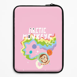 A Monkeys - Pink Universal Laptop Sleeve