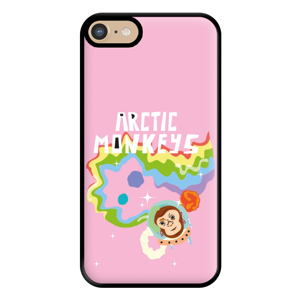 A Monkeys - Pink Phone Case for iPhone 6 / 7 / 8 / SE