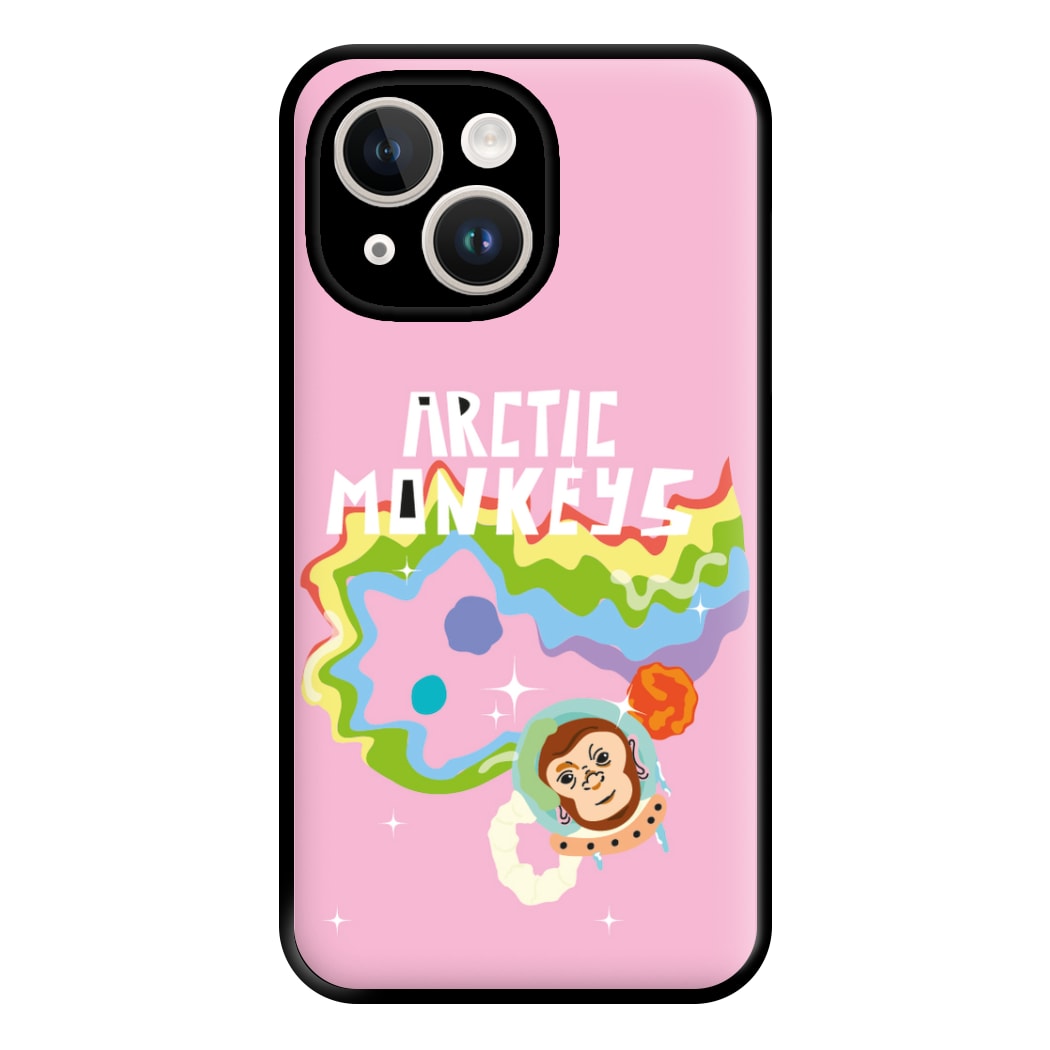 A Monkeys - Pink Phone Case for iPhone 14 Plus