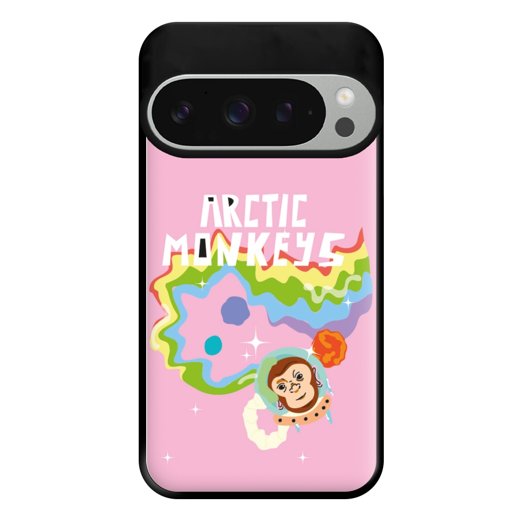 A Monkeys - Pink Phone Case for Google Pixel 9 Pro XL